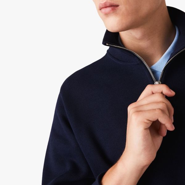 Lacoste Half Zip Sweater Navy