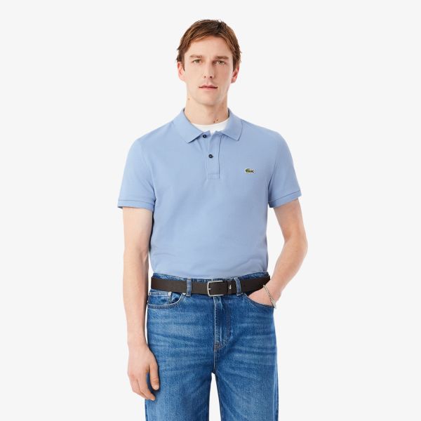 Lacoste Slim Fit Polo Licht Blauw