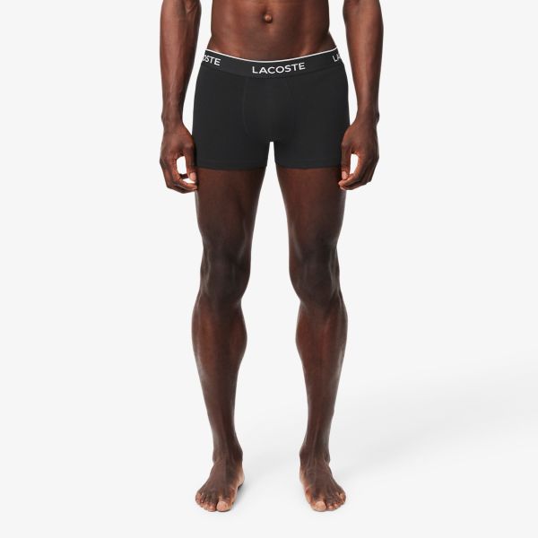 Lacoste Stretch 3-Pack Boxer Zwart