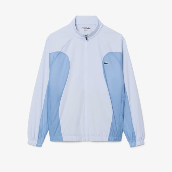 Lacoste Water-Repellent Trainingspak Licht Blauw