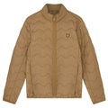 Lyle & Scott Crest Quilted Jas Donker Groen