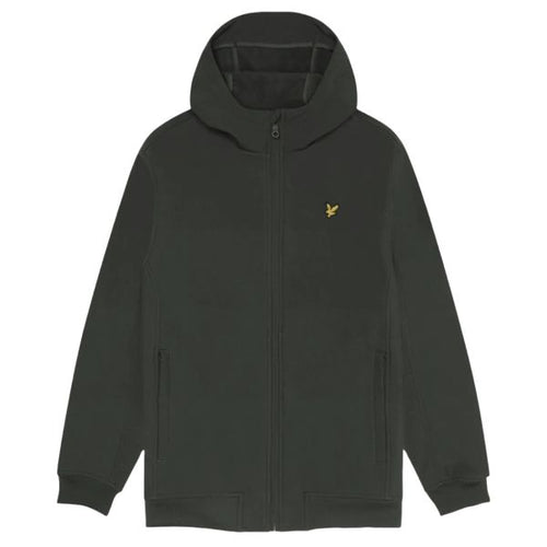 Lyle & Scott Fleece Back Softshell Jack Antraciet