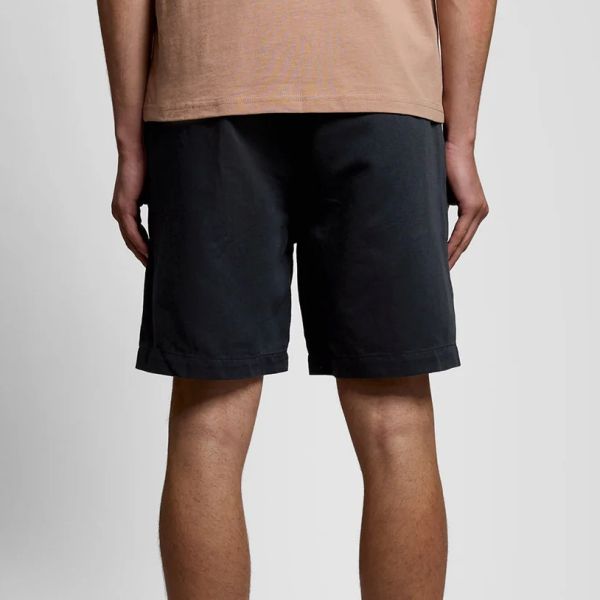 Lyle & Scott Linen Blend Korte Broek Navy