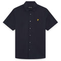 Lyle & Scott Linen Blend Overhemd Navy