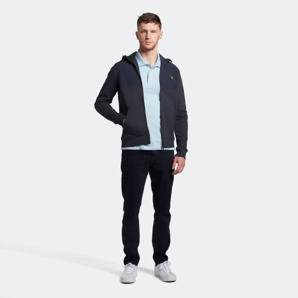Lyle & Scott Plain Polo Licht Blauw