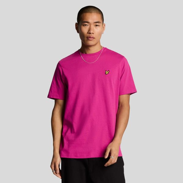 Lyle & Scott Plain T-shirt Paars