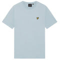 Lyle & Scott Plain T-shirt Licht Blauw