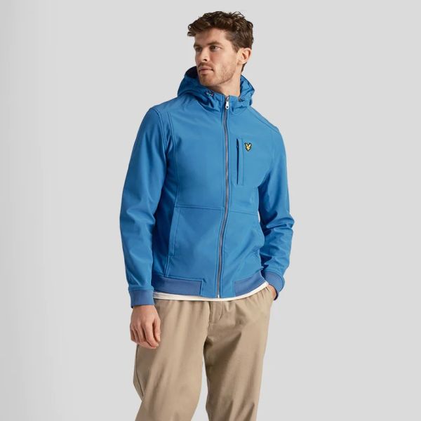 Lyle & Scott Softshell Jack Blauw