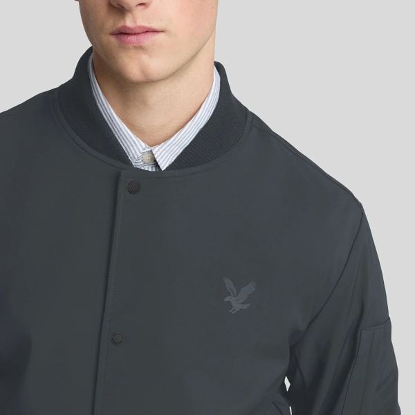 Lyle & Scott Softshell Bomber Jack Antraciet