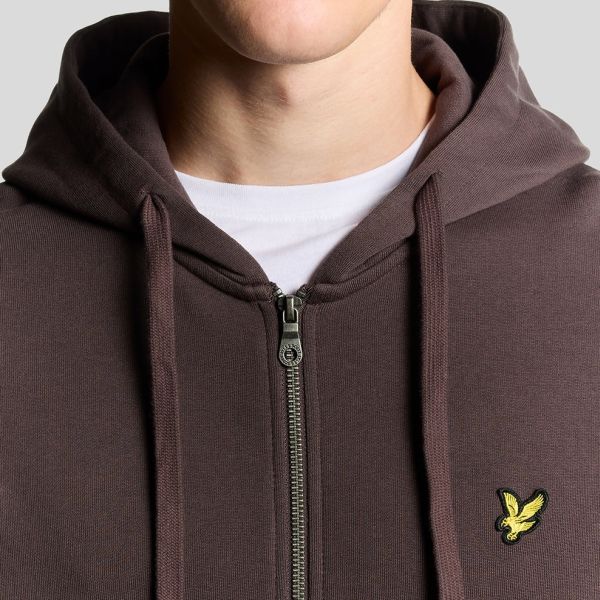 Lyle & Scott Zip Through Vest Bruin
