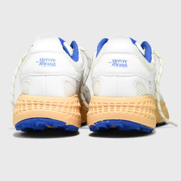 Mercer Amsterdam The Re-Run MAX Grape Sneaker Wit/Oranje/Blauw