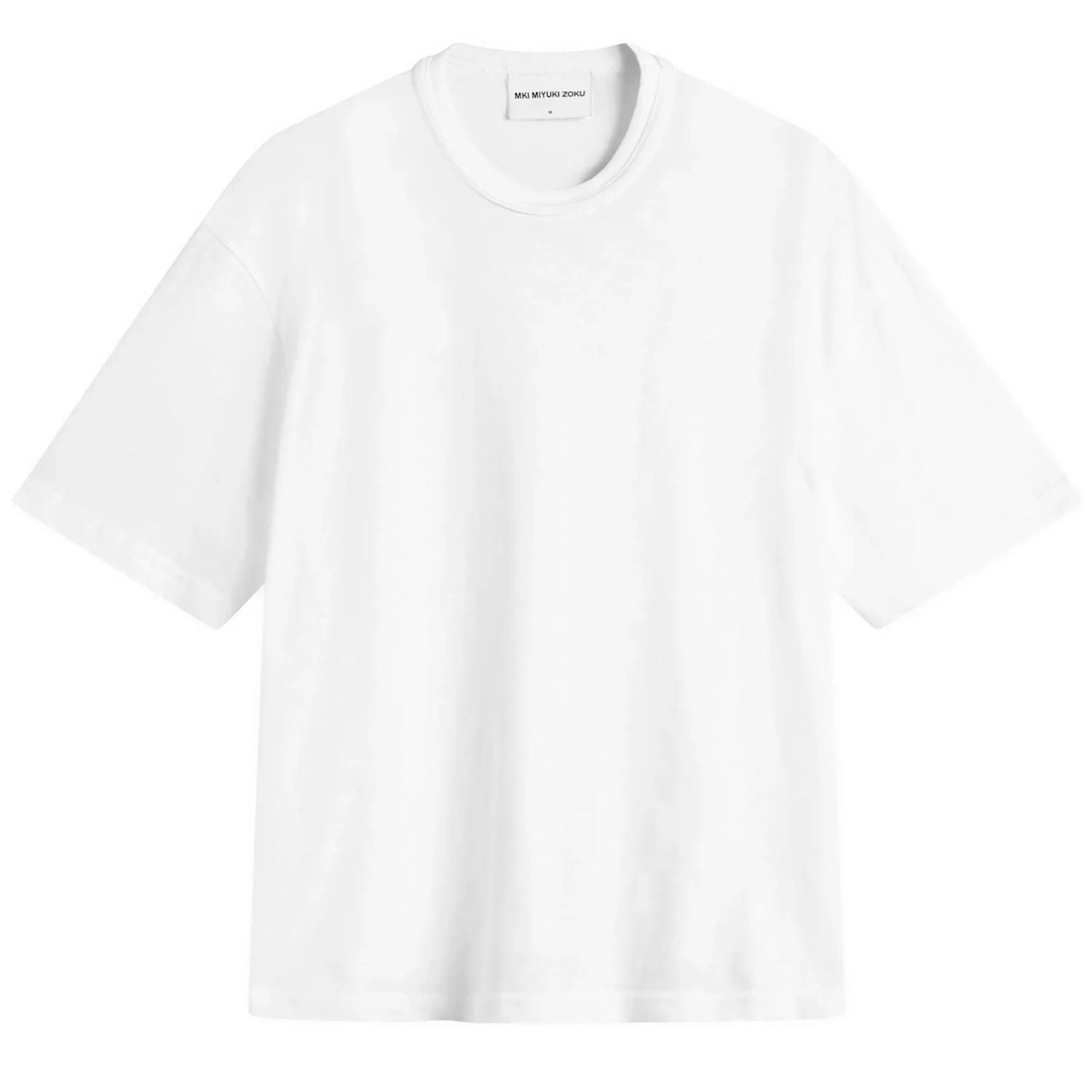 MKI Miyuki Zoku 220 GSM Slub T-shirt Wit