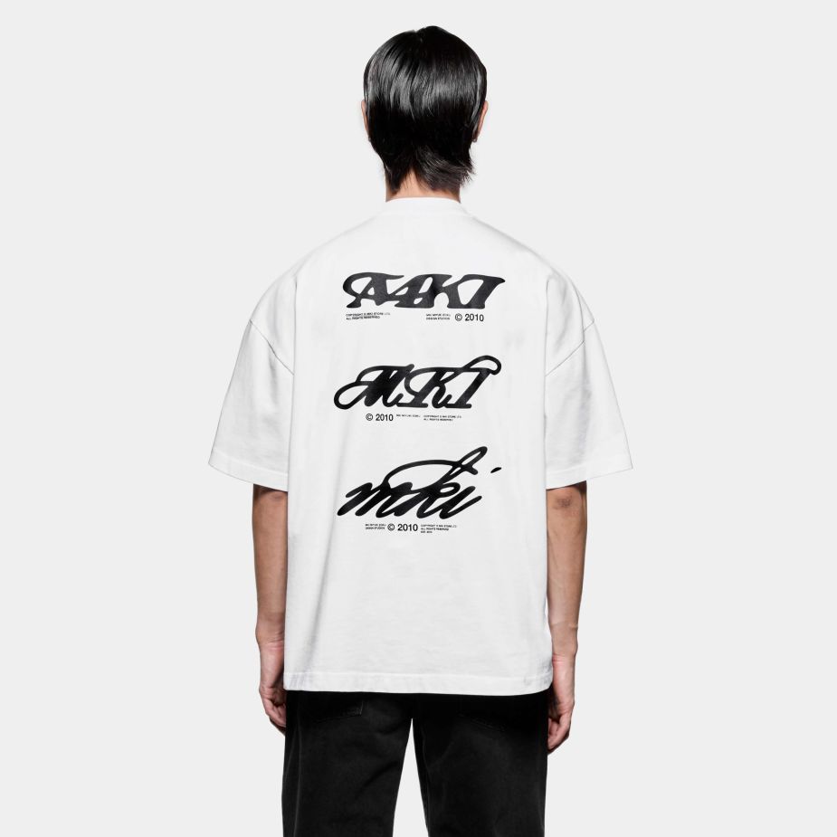 MKI Miyuki Zoku Stack T-shirt Wit