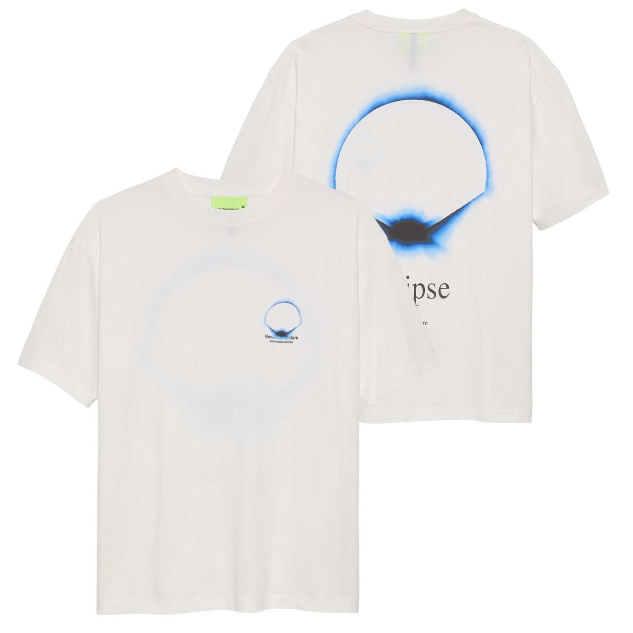 New Amsterdam Surf Association Eclipse T-shirt Wit