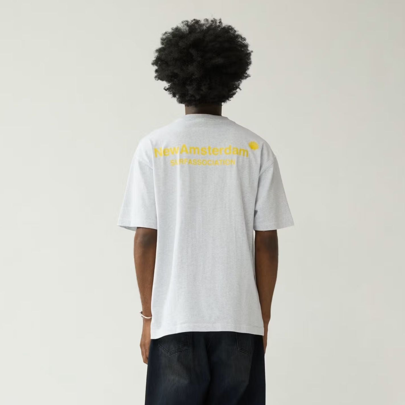 New Amsterdam Surf Association Logo T-shirt Grijs