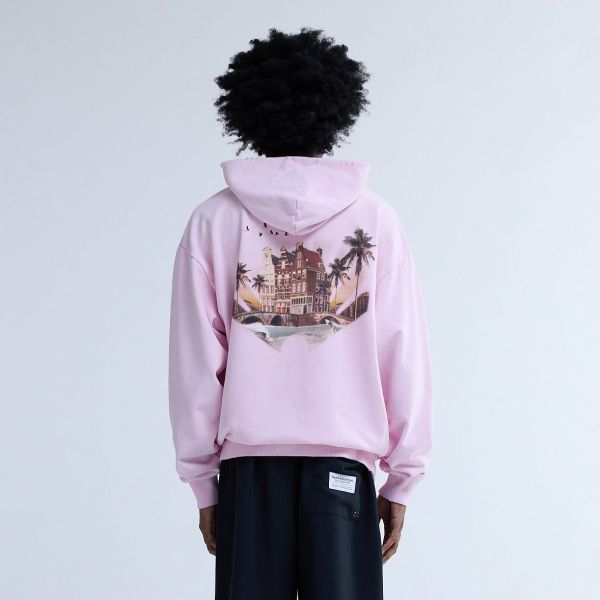 New Amsterdam Surf Association Tropical Hoodie Roze
