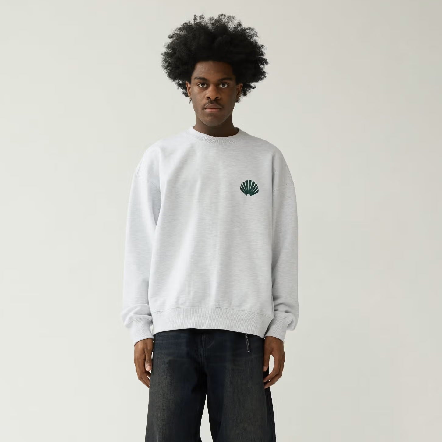 New Amsterdam Surf Association Logo Pullover Grau