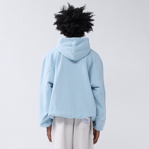 New Amsterdam Surf Association Inflatable Hoodie Licht Blauw