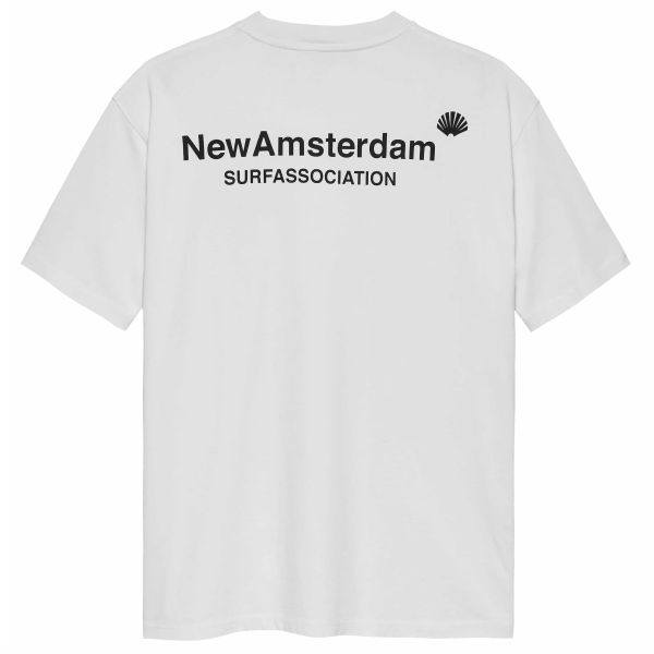 New Amsterdam Surf Association Logo T-shirt Wit
