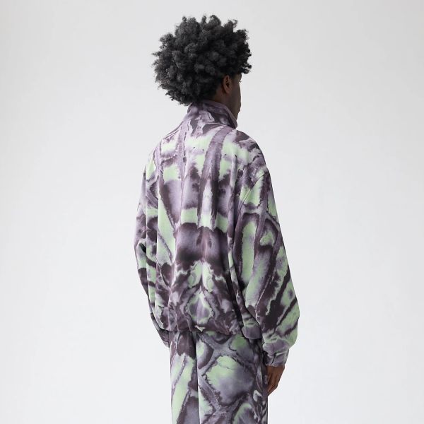 New Amsterdam Surf Association Oversized Aquarelle Jack Paars/Groen