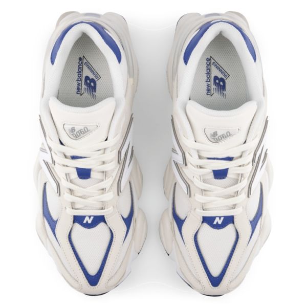 New Balance 9060 Sneaker Off White/Blauw