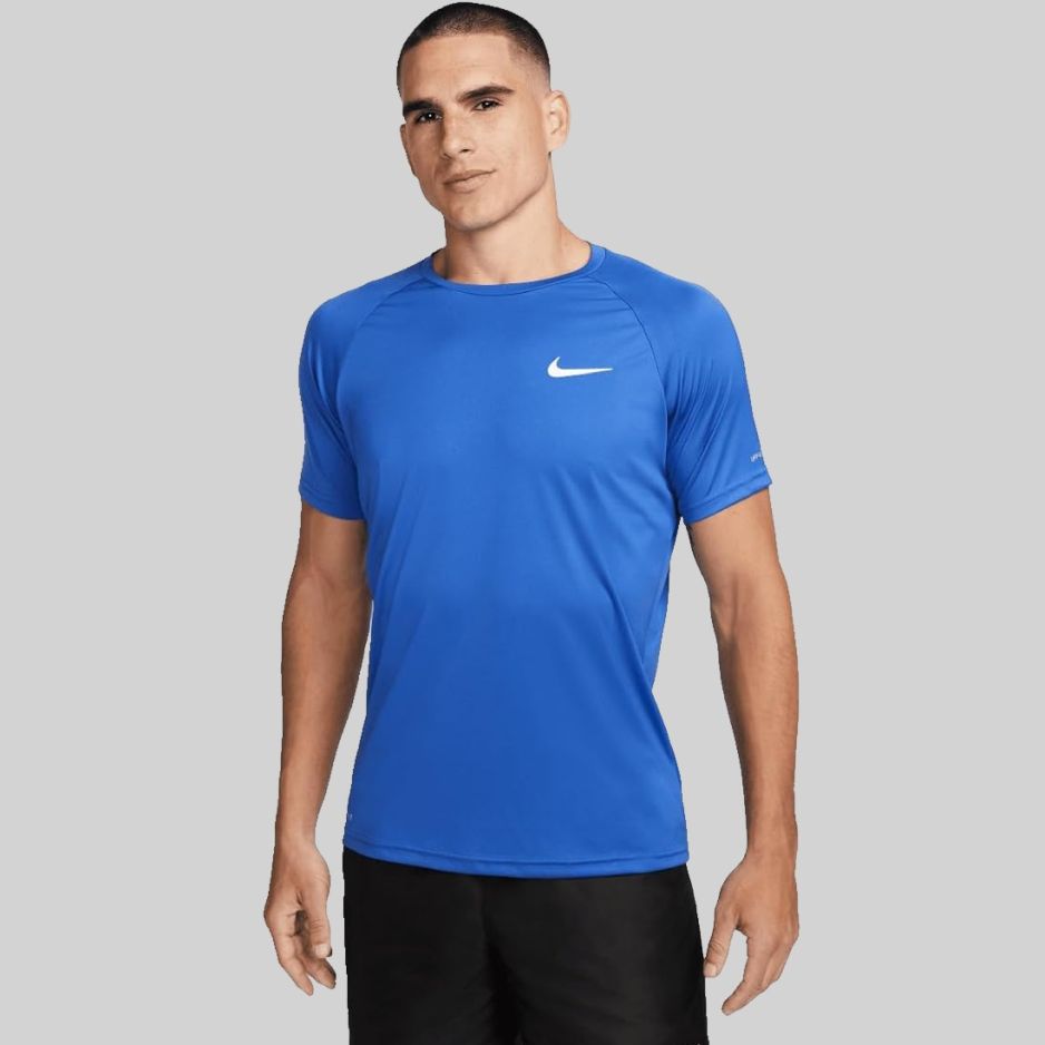 Nike Essential Hydroguard T-shirt Blauw