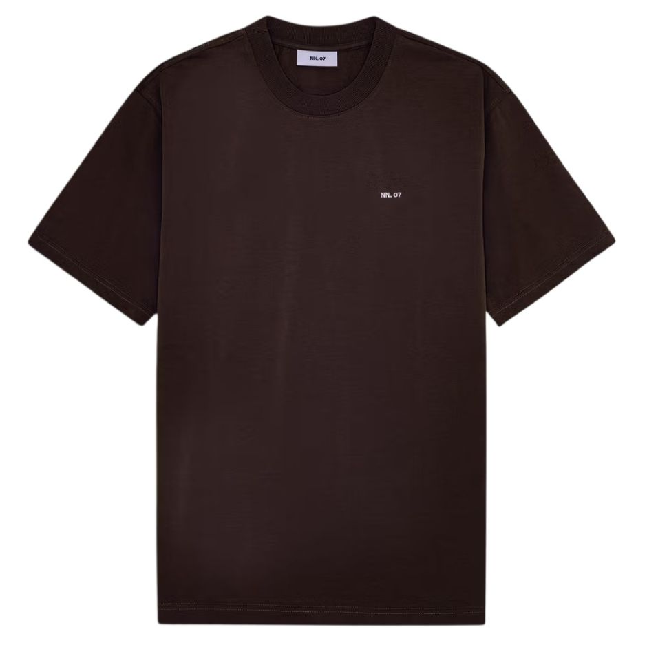 NN.07 Adam Emb T-shirt Bruin