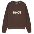 NN.07 David Logo Sweater Bruin