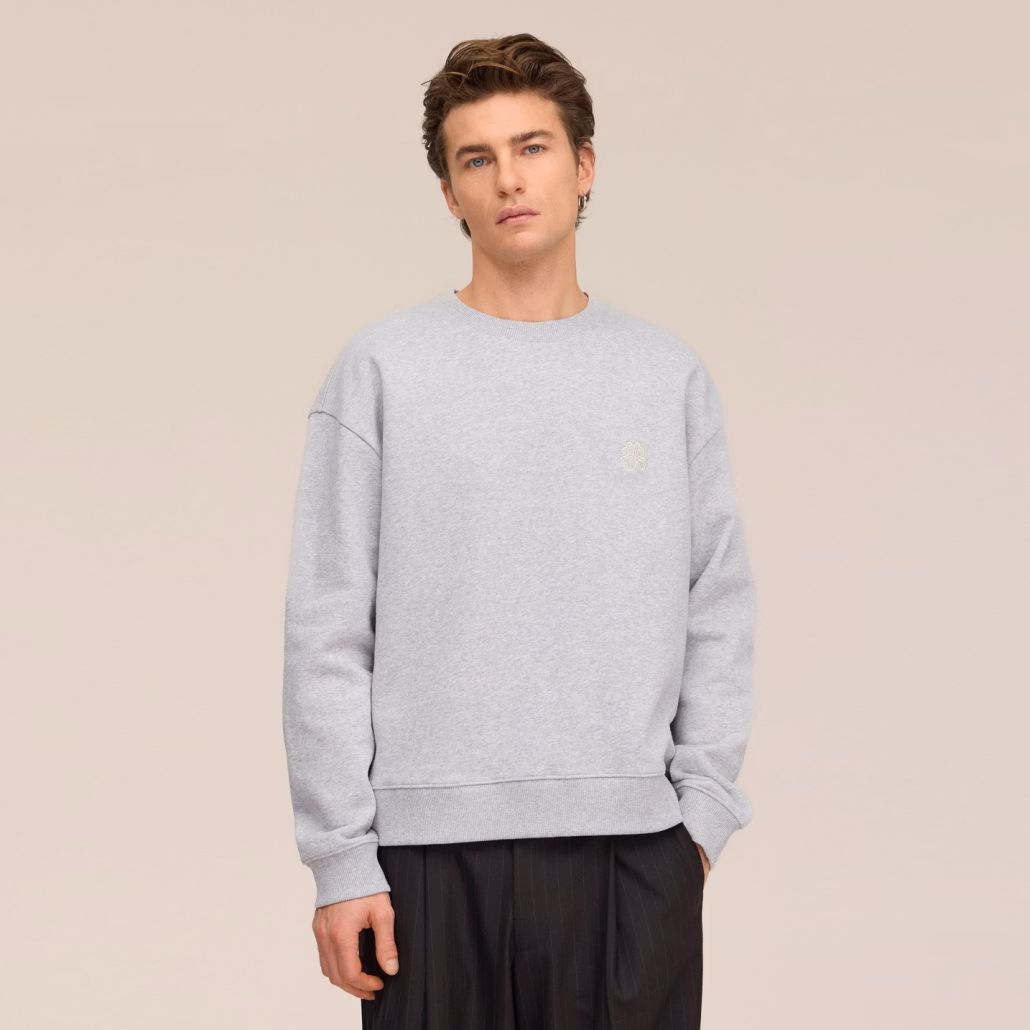 NN.07 David Sweater Grijs