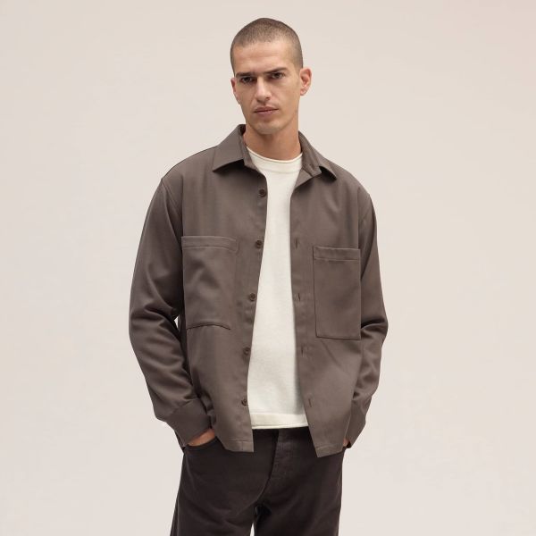NN.07 Freddy Overshirt Bruin