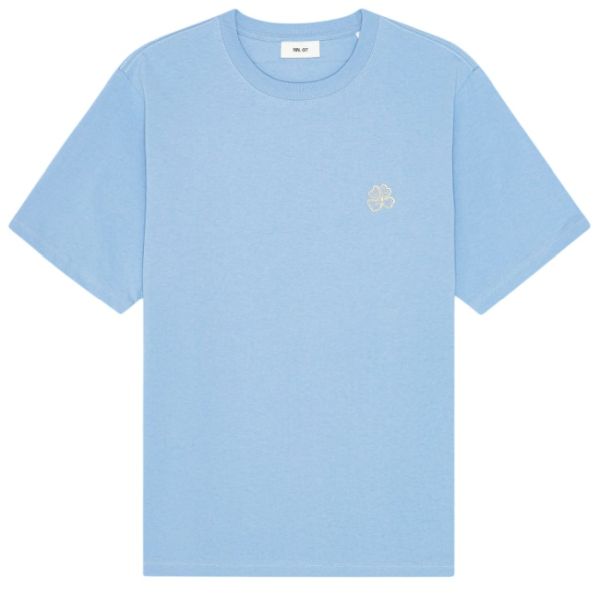 NN.07 Jett Embro T-shirt Licht Blauw