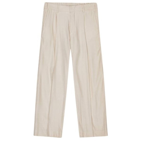 NN.07 Kay Leinenhose Offwhite