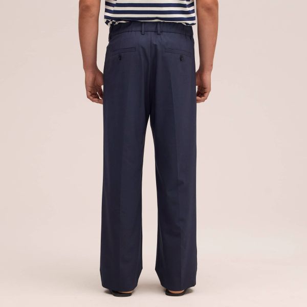 NN.07 Kay Relaxed Broek Navy