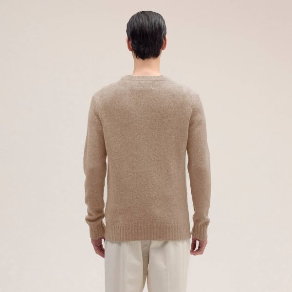 NN.07 Lee Wool Blend Sweater Beige