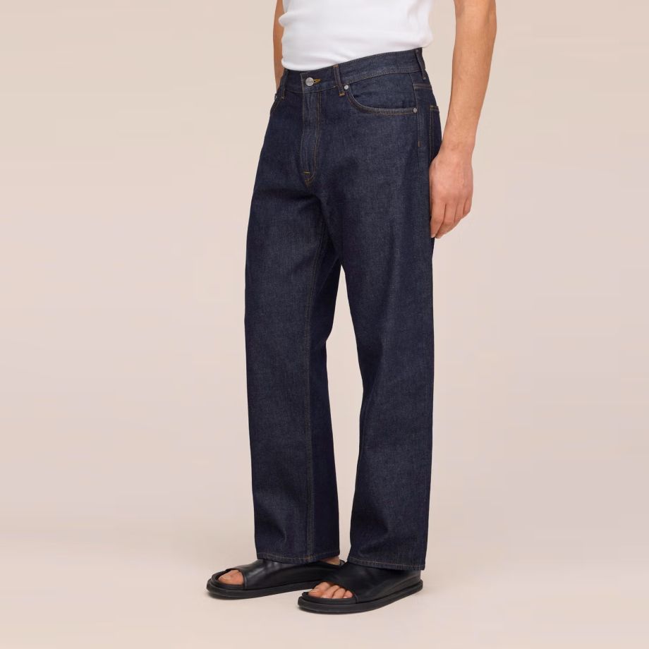 NN.07 Otis Straight Leg Jeans Donker Blauw