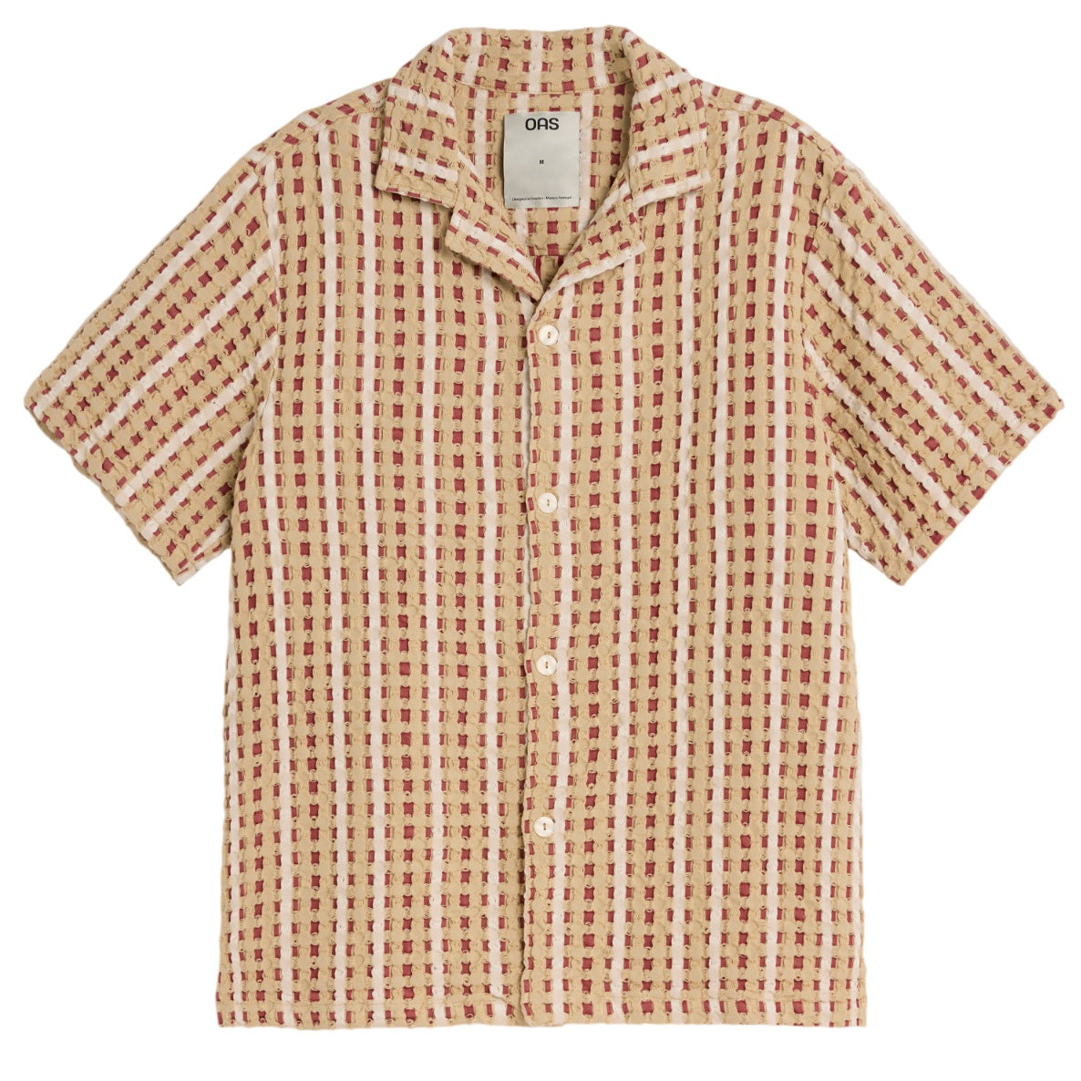 OAS Lano Sommer-Set Rot/Beige