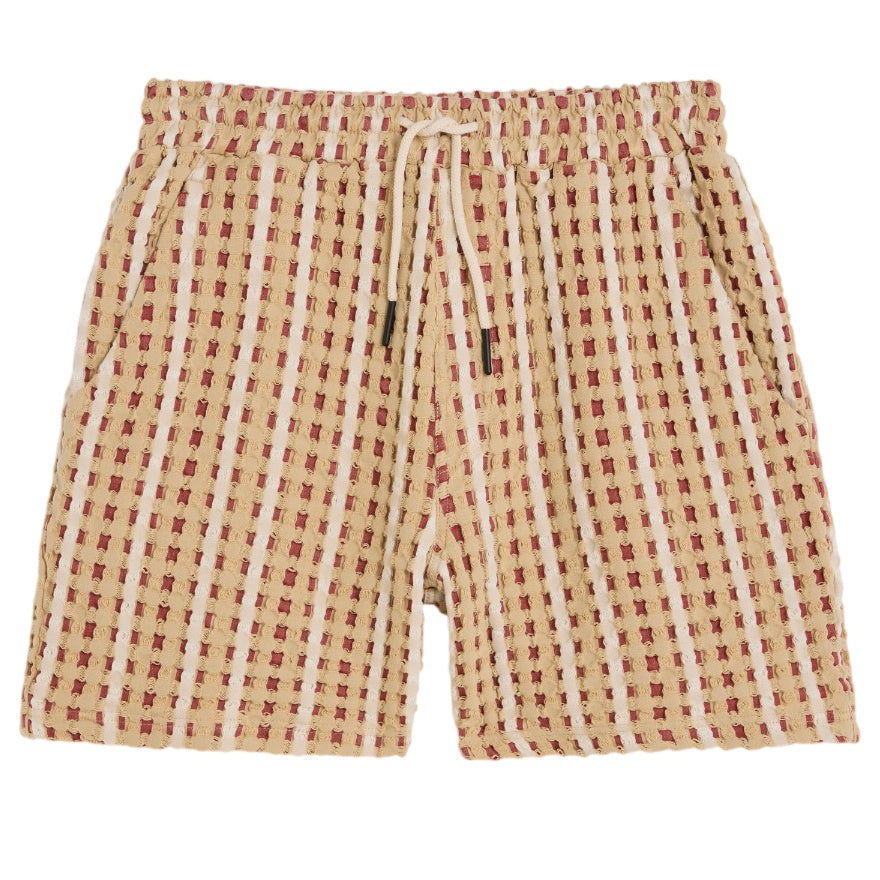 OAS Lano Sommer-Set Rot/Beige