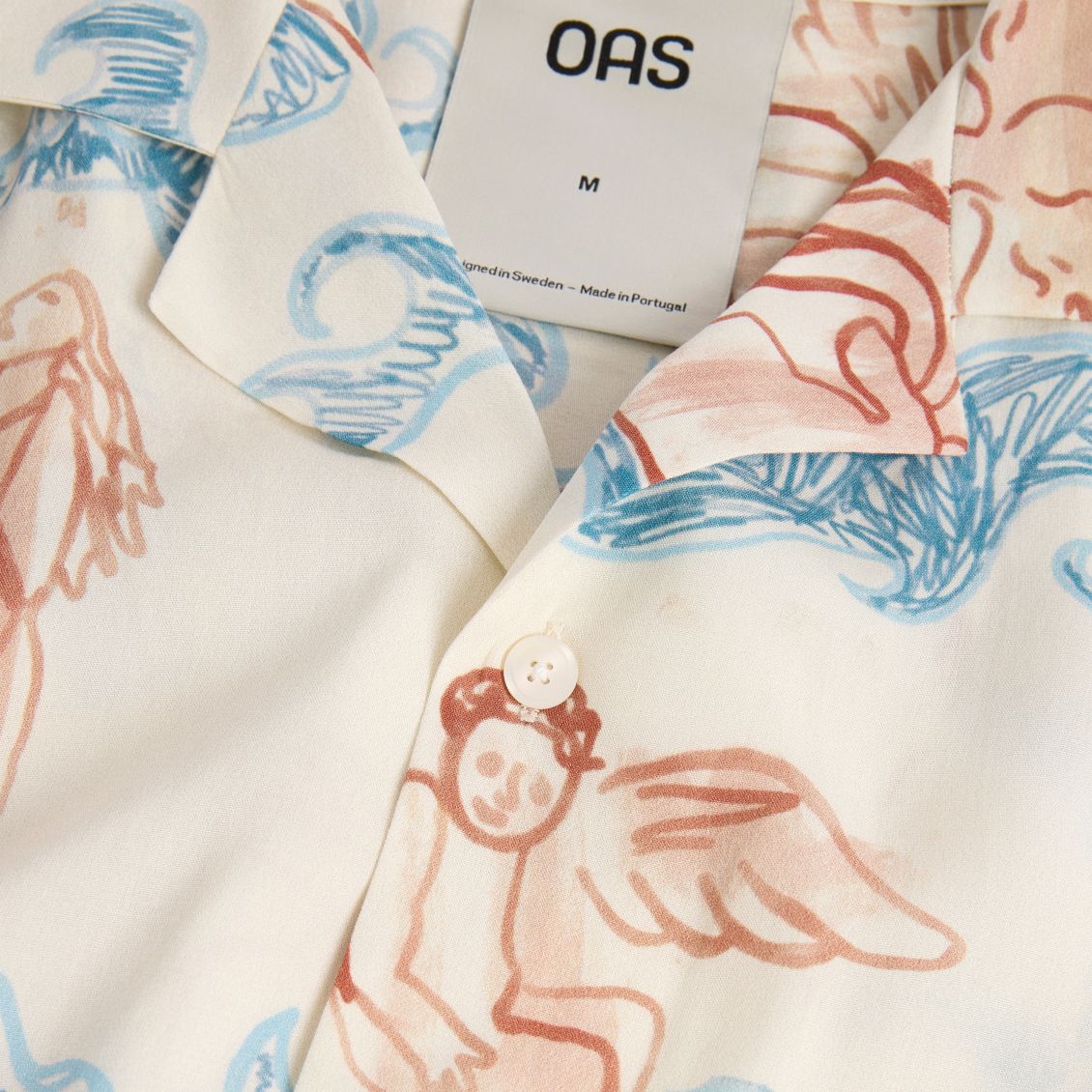 OAS Lorien Rocco Overhemd Off White