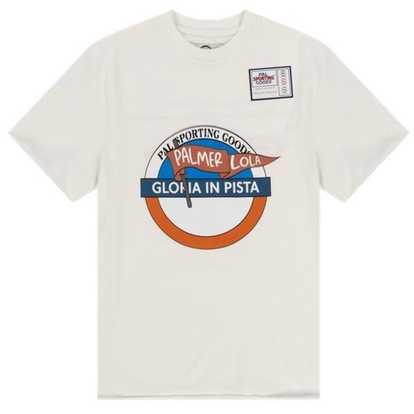 PAL Sporting Goods Gloria In Pista Souvenir T-shirt Wit