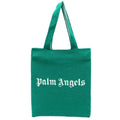 Palm Angels P.A. Knit Shopper Tas Groen
