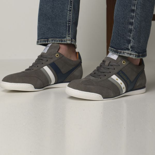 Pantofola d'Oro Vasto Suede Sneaker Grijs
