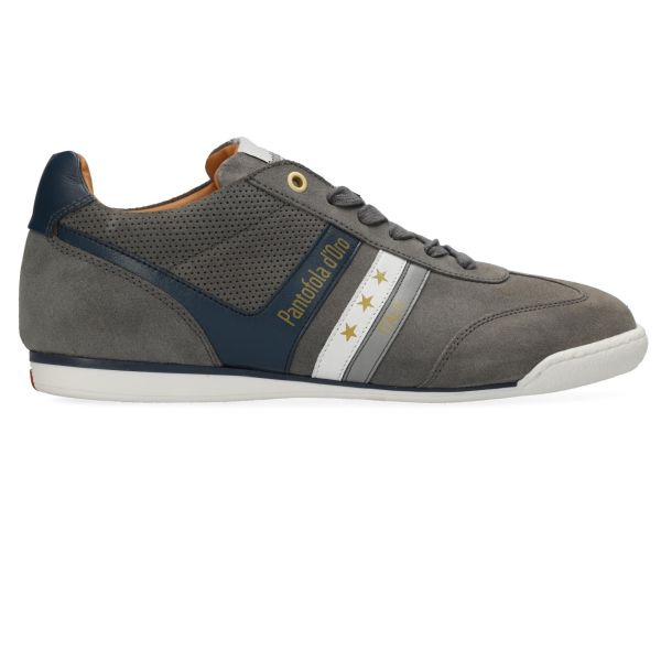 Pantofola d'Oro Vasto Suede Sneaker Grijs