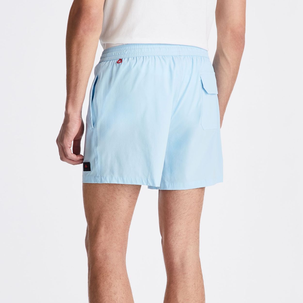 Peuterey Fitenia Stretch Zwembroek Licht Blauw