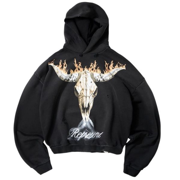 Represent British Cowboys Hoodie Zwart