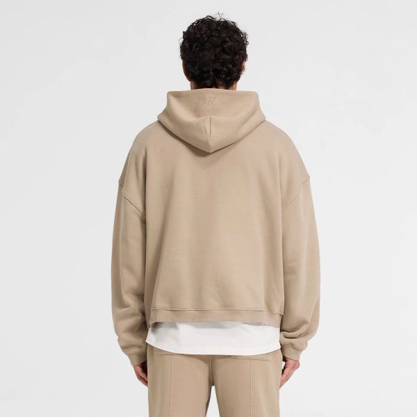 Represent Initial Boxy Vest Beige