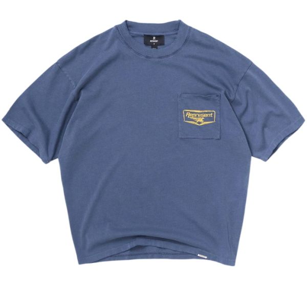 Represent Nothing Faster T-shirt Blauw