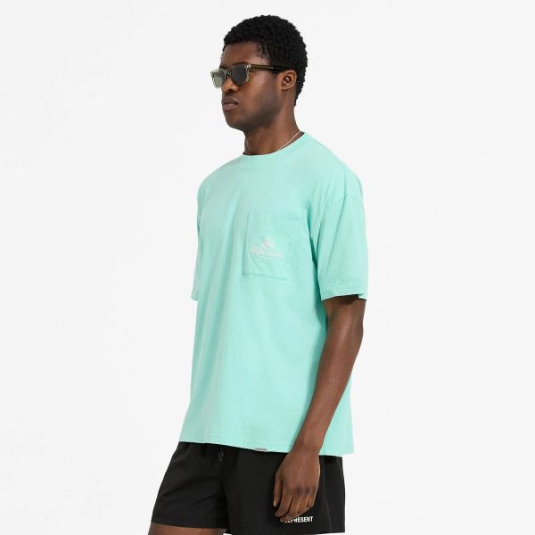 Represent Permanent Vacation Pocket T-shirt Mint