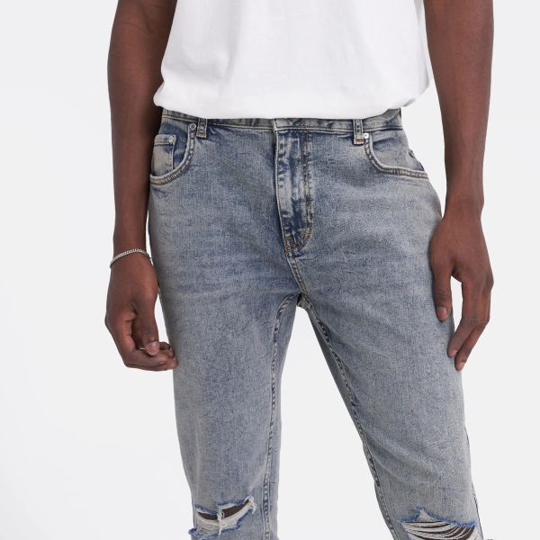 Represent R1 Destroyer Denim Jeans Licht Blauw