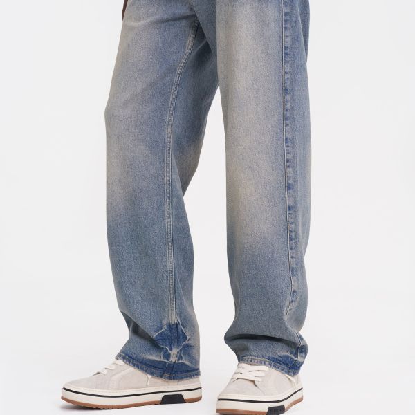 Represent R3 Baggy Denim Jeans Blauw