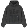 Represent Rep Applique Hoodie Zwart
